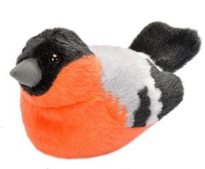 Domherre med fågelläte, 14cm - Wild Republic